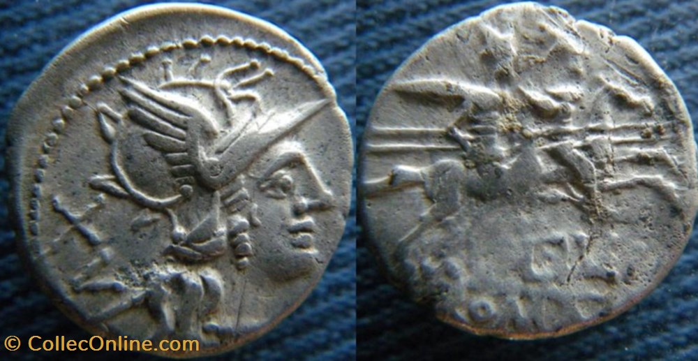 monnaies antiquite av jc a ap romaines republicaines imperiales republique 141 denier