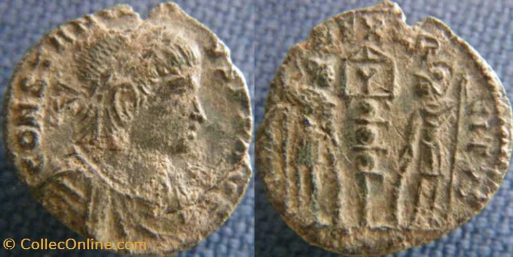 Constance II Ae3/4 monnaies antiques romaines imperiales et republicaines constance ii ae3 4