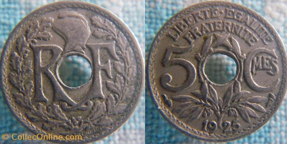 5 Centimes 1925 monnaie france a moderne 5 centimes 1925