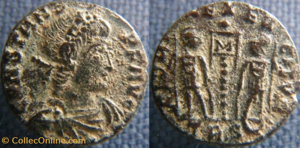 Constans Ae3/4 monnaies antiques romaines imperiales et republicaines constans ae3 4