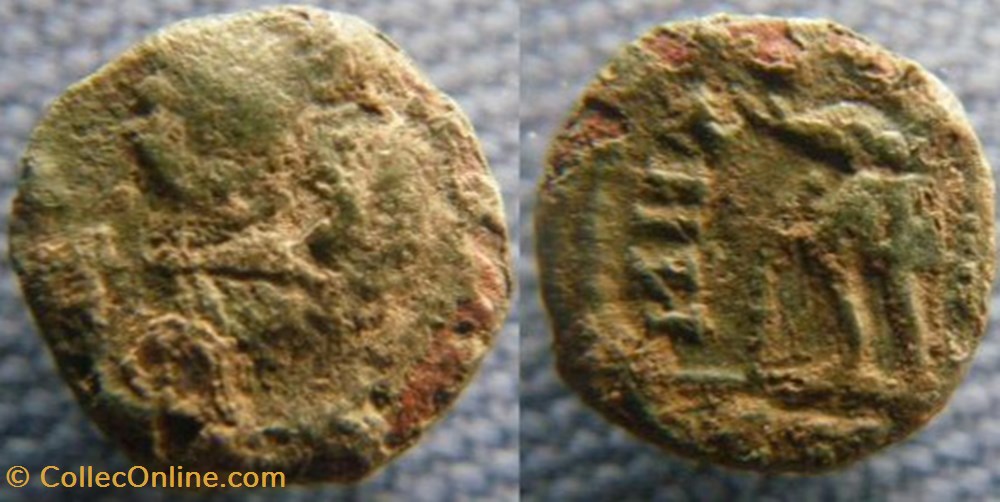 Constance II Ae4 monnaies antiques romaines imperiales et republicaines constance ii ae4