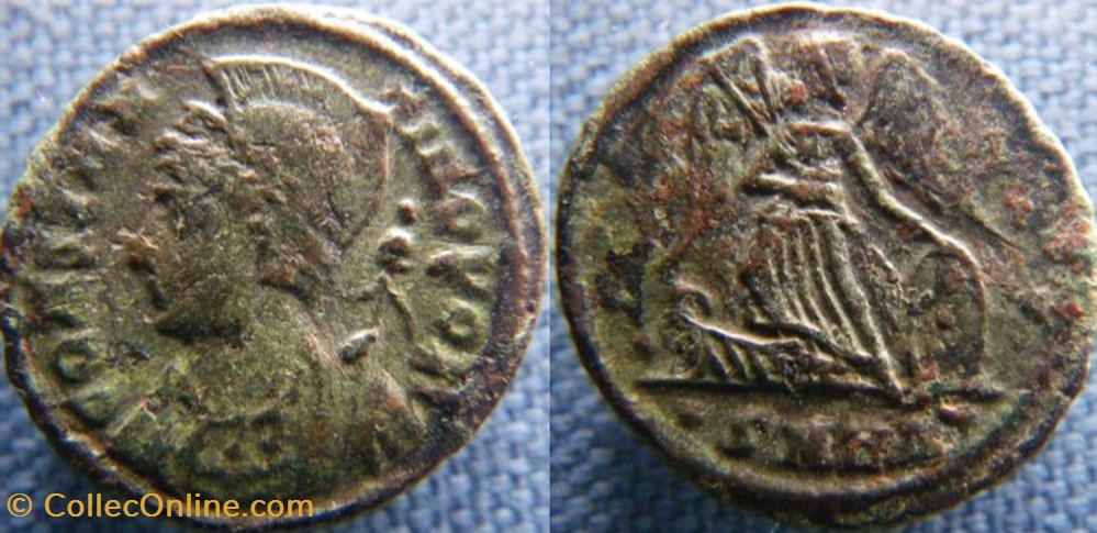 Constantinople Ae3 monnaies antiques romaines republicaines imperiales constantinople ae3