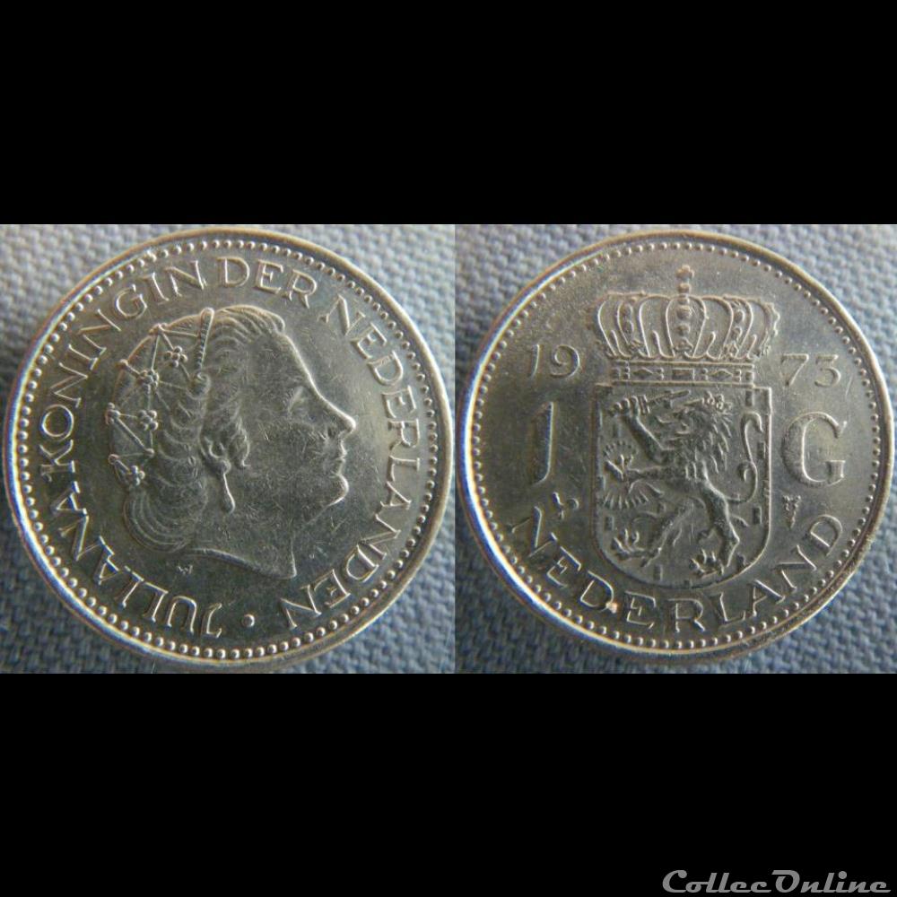 1 Gulden 1973 monnaie monde pay ba 1 gulden 1973