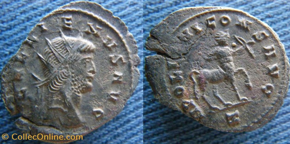 Gallien antoninien monnaies antiquite av jc ap romaines republicaines imperiales gallien antoninien