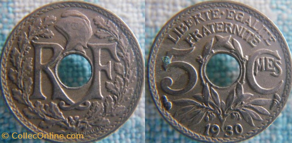 5 Centimes 1930 monnaie france a moderne 5 centimes 1930