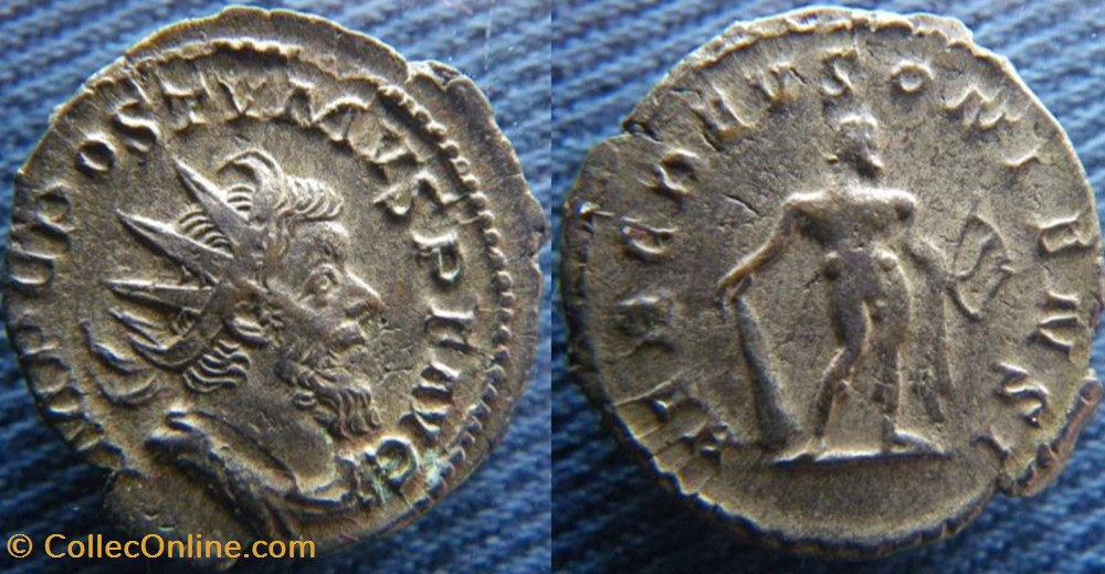 Postume antoninien monnaies antiquite av jc ap romaines republicaines imperiales postume antoninien