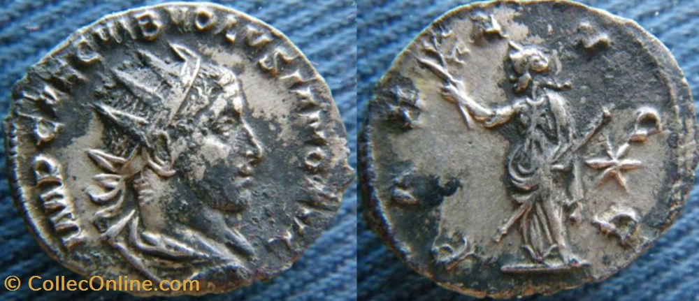 monnaies antiquite av jc ap romaines republicaines imperiales volusien antoninien