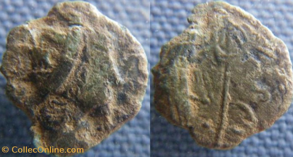 Tétricus I antoninien imitation monnaies antiquite av jc ap romaines republicaines imperiales tetricus i antoninien imitation