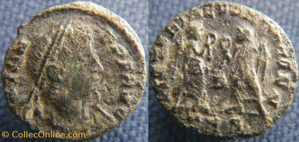 Constans Ae3/4 monnaies antiques romaines imperiales et republicaines constans ae3 4