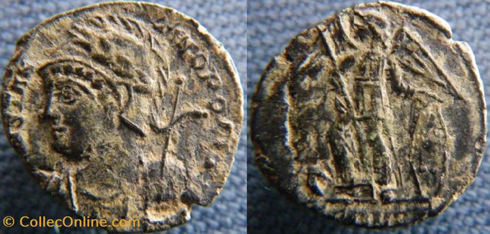 monnaies antiques romaines republicaines imperiales constantinople ae3