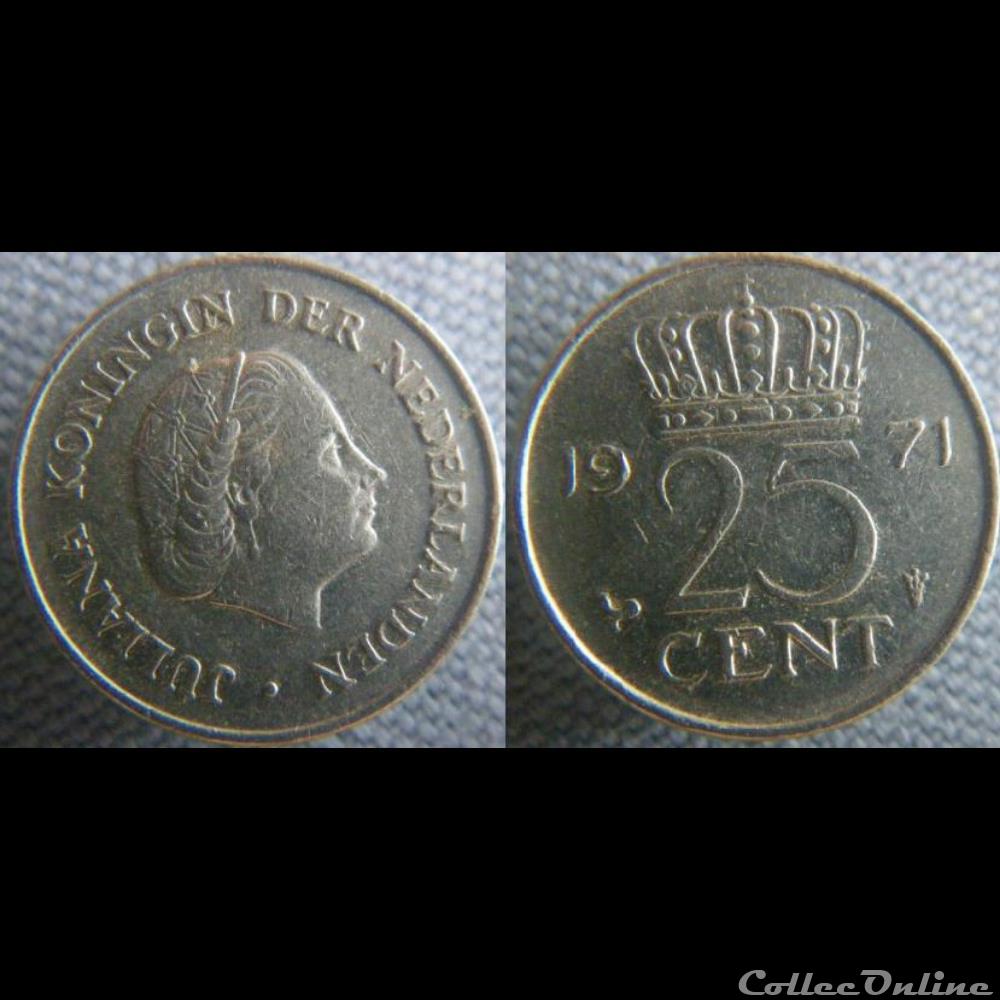 25 Cents 1971 monnaie monde pay ba 25 cents 1971