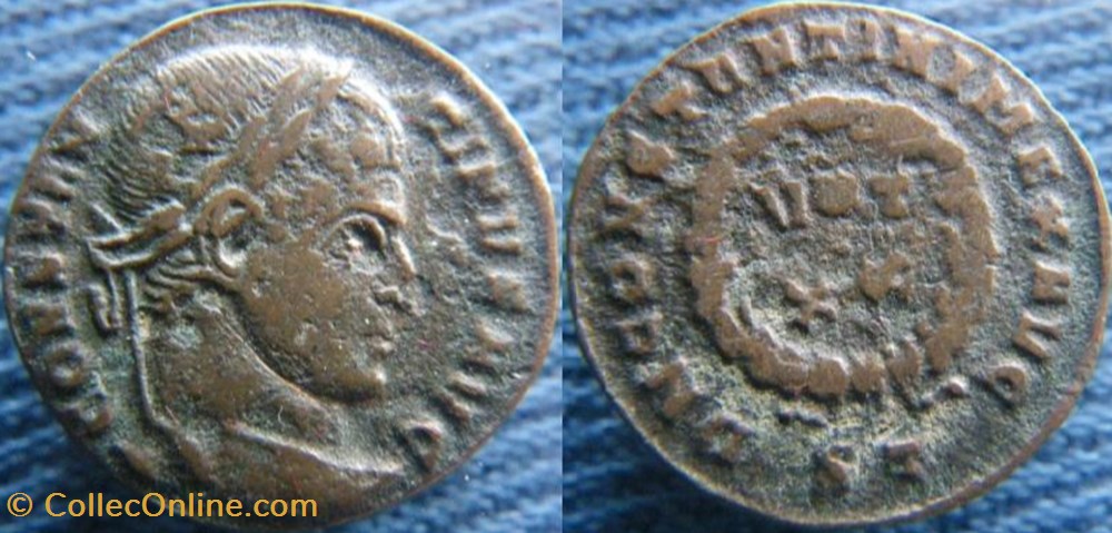 monnaies antiquite av jc ap romaines republicaines imperiales constantin i ae3