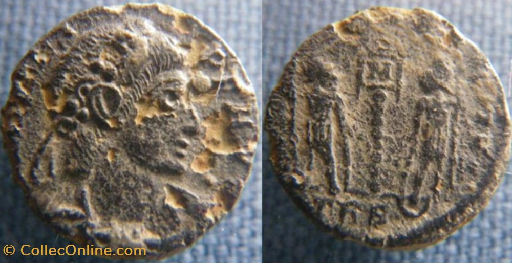 Constans Ae3/4 monnaies antiques romaines imperiales et republicaines constans ae3 4