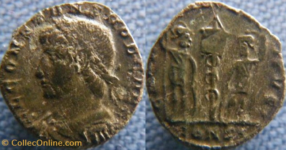 Constans Ae3/4 monnaies antiques romaines imperiales et republicaines constans ae3 4