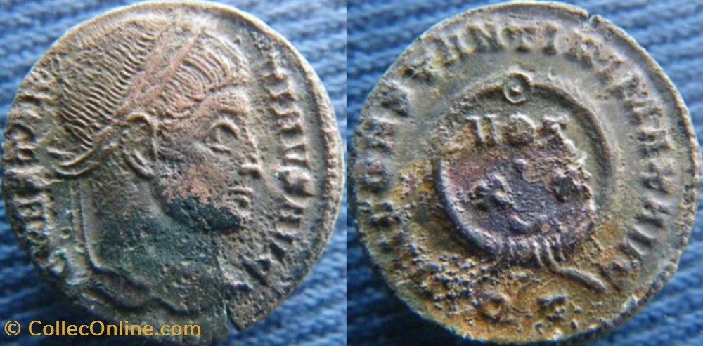Constantin I Ae3 monnaies antiquite av jc ap romaines republicaines imperiales constantin i ae3