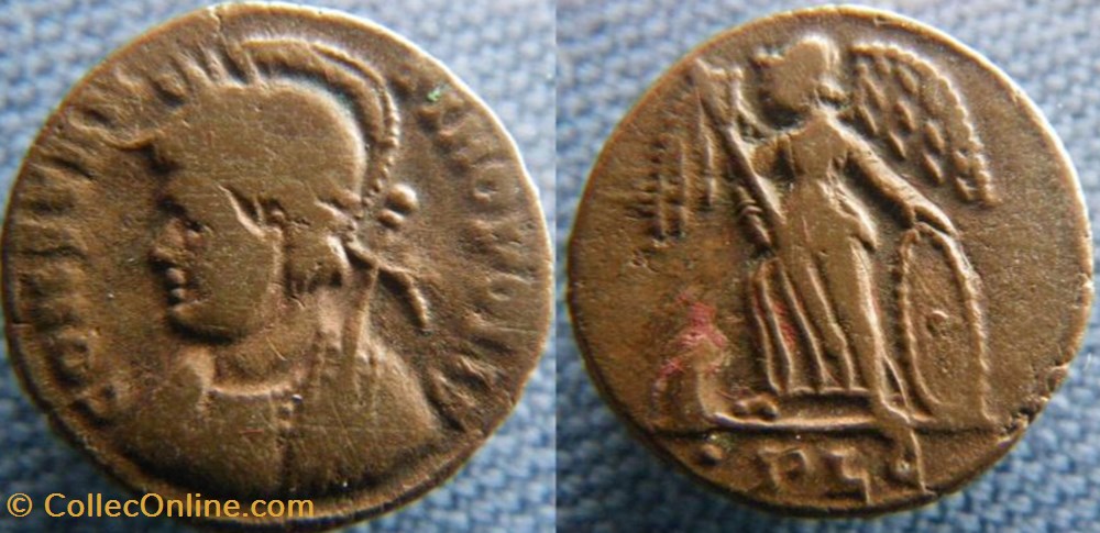 Constantinople Ae3 monnaies antiques romaines republicaines imperiales constantinople ae3
