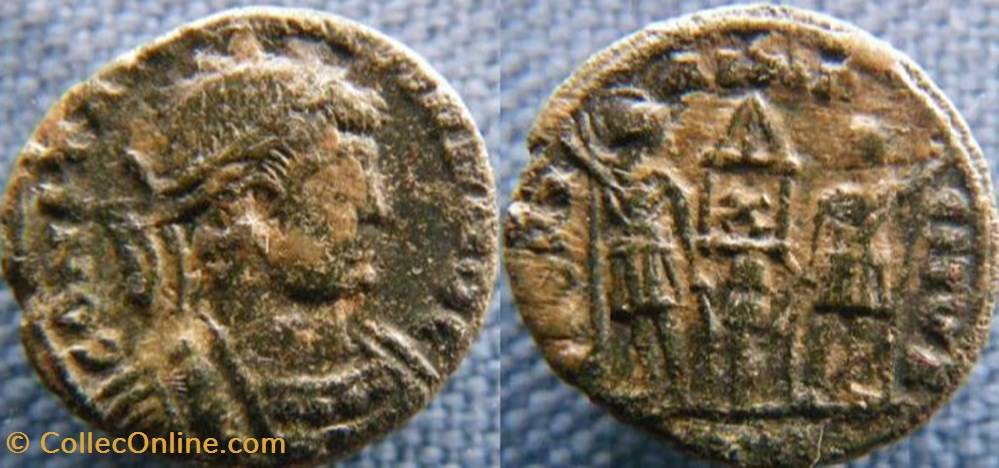 Constantin II Ae3/4 monnaies antiques romaines imperiales et republicaines constantin ii ae3 4