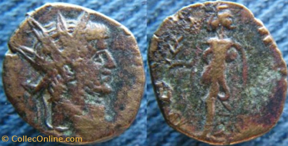 monnaies antiquite av jc ap romaines republicaines imperiales gallien antoninien imitation