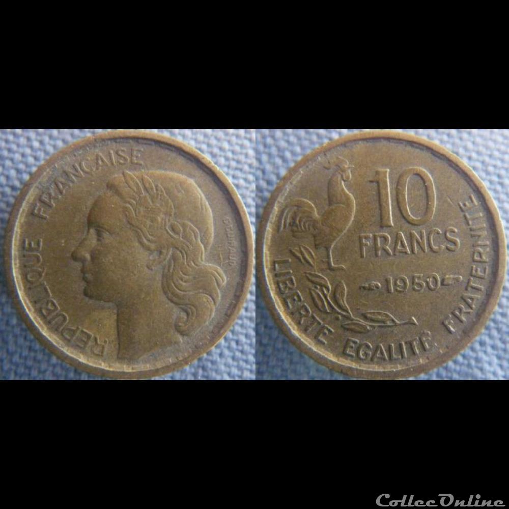 10 Francs 1950 monnaie france moderne 10 francs 1950