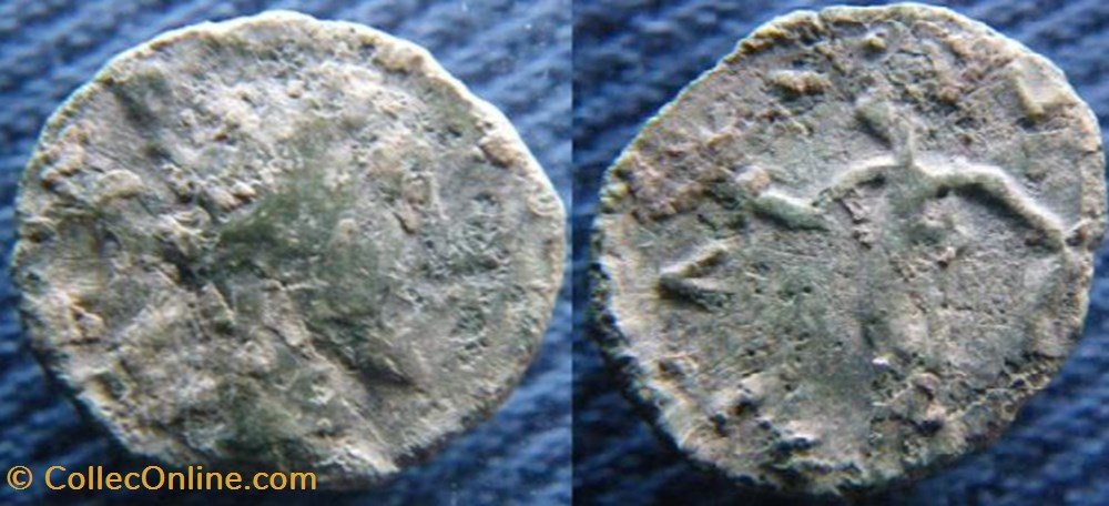 Tétricus I antoninien imitation monnaies antiquite av jc ap romaines republicaines imperiales tetricus i antoninien imitation