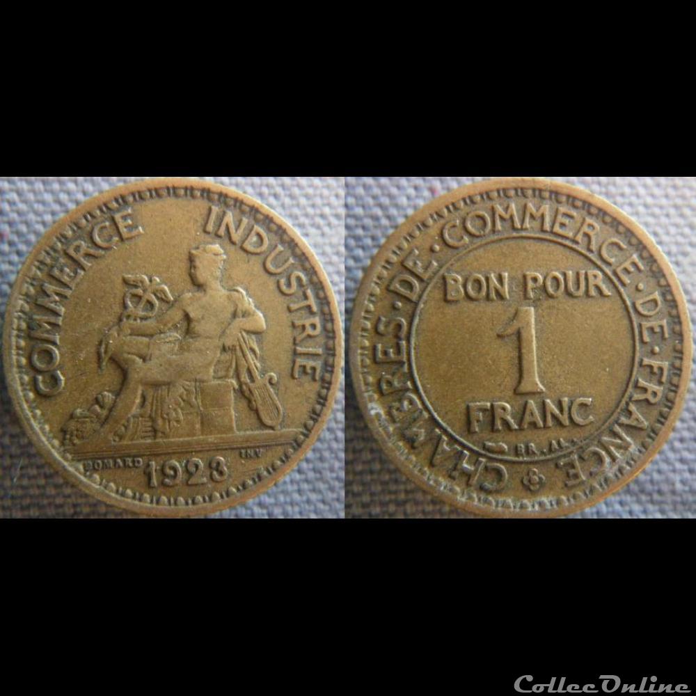 1 Franc 1923 monnaie france moderne 1 franc 1923