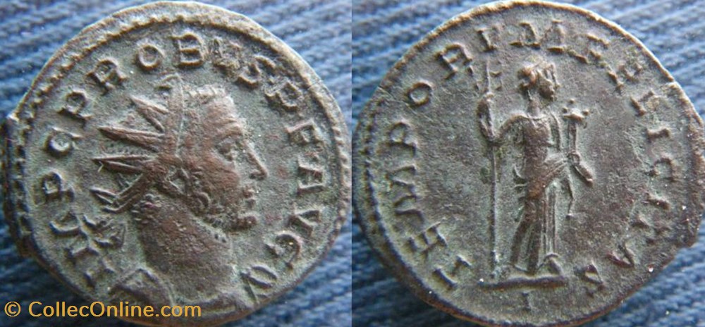Probus aurélianus monnaies antiquite av jc ap romaines republicaines imperiales probus aurelianus