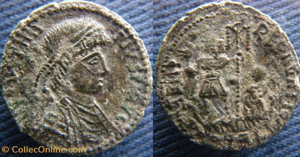 Constance II Ae2 monnaies antiquite av jc ap romaines republicaines imperiales constance ii ae2
