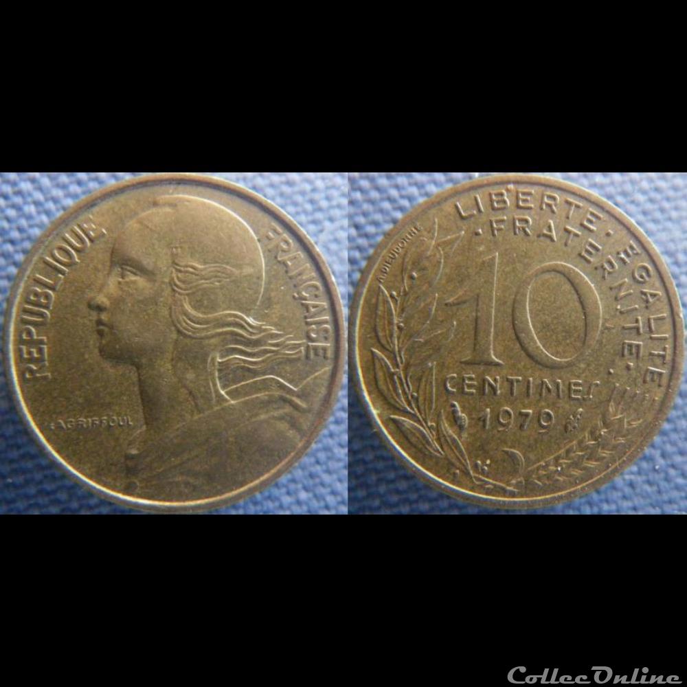10 Centimes 1979 monnaie france moderne 10 centimes 1979