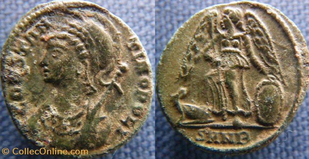 Constantinople Ae3 monnaies antiques romaines republicaines imperiales constantinople ae3