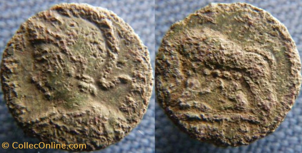 Rome Ae4 imitation monnaies antiques romaines republicaines imperiales rome ae4 imitation