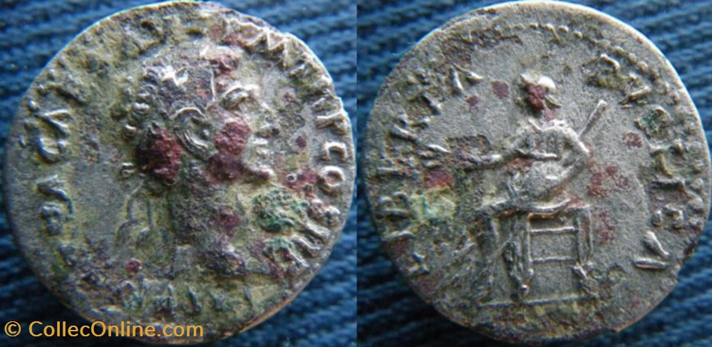 monnaies antiquite av jc ap romaines republicaines imperiales nerva denier fourre