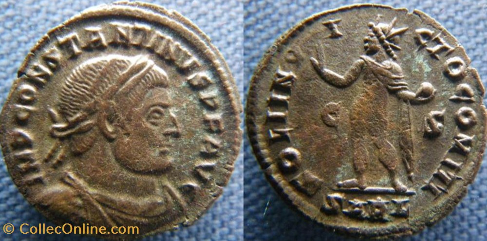 monnaies antiques av jc ap romaines republicaines imperiales constantin i ae3