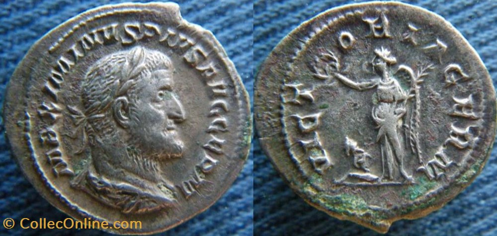 Maximin I denier monnaies antiquite av jc ap romaines republicaines imperiales maximin i denier