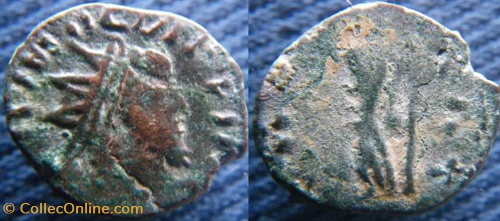 monnaies antiquite av jc ap romaines republicaines imperiales tetricus i antoninien imitation