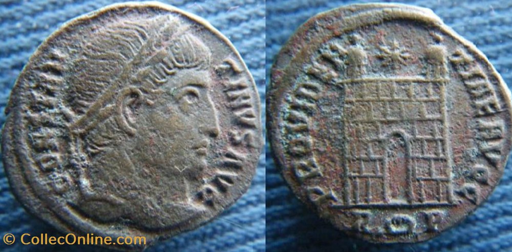 Constantin I Ae3 monnaies antiquite av jc ap romaines republicaines imperiales constantin i ae3