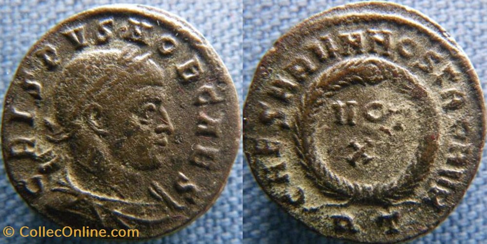 Crispus Ae3 monnaies antiques romaines imperiales et republicaines crispus ae3
