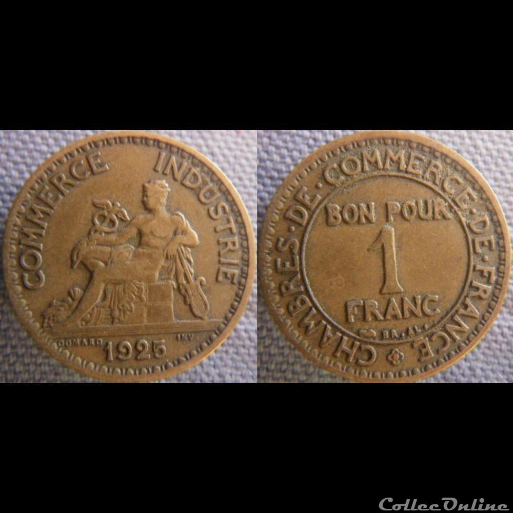 1 Franc 1925 monnaie france moderne 1 franc 1925
