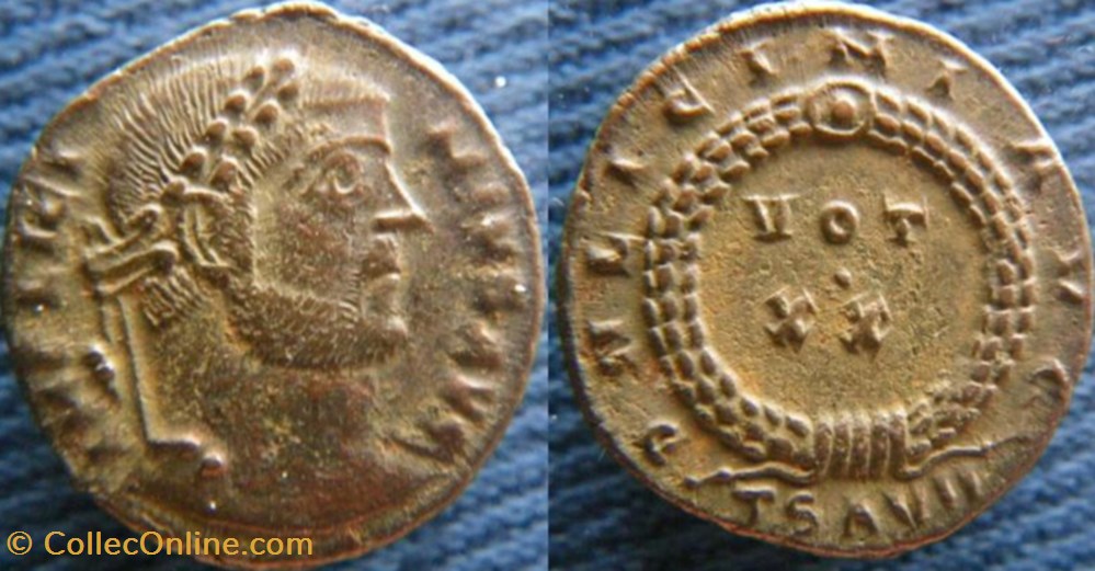 Licinius I Ae3 monnaies antiquite av jc ap romaines republicaines imperiales licinius i ae3