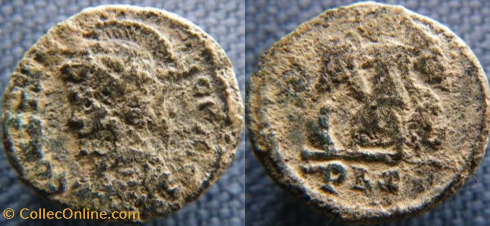 Constantinople Ae4 monnaies antiques romaines republicaines imperiales constantinople ae4