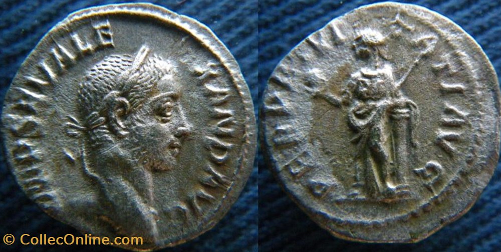 monnaies antiquite av jc ap romaines republicaines imperiales alexandre severe denier