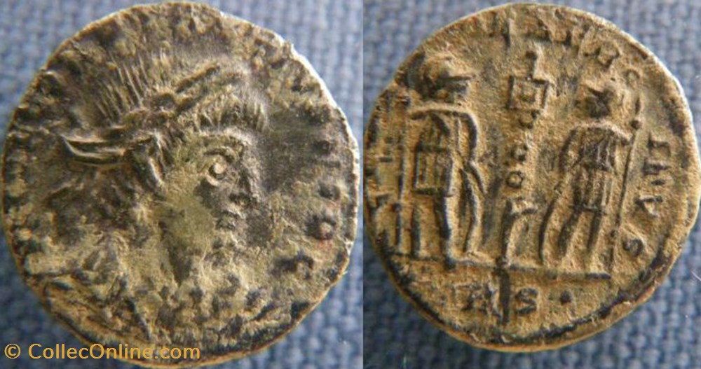 monnaies antiques romaines imperiales et republicaines constance ii ae3 4