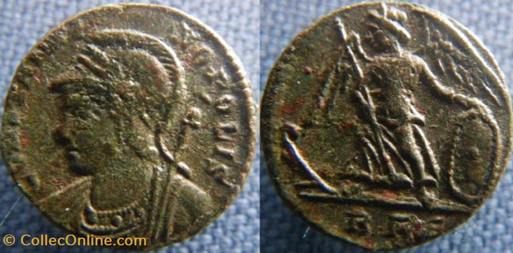 monnaies antiques romaines republicaines imperiales constantinople ae3