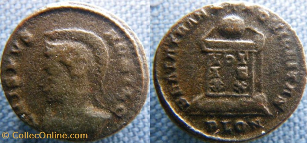 monnaies antiques romaines imperiales et republicaines crispus ae3