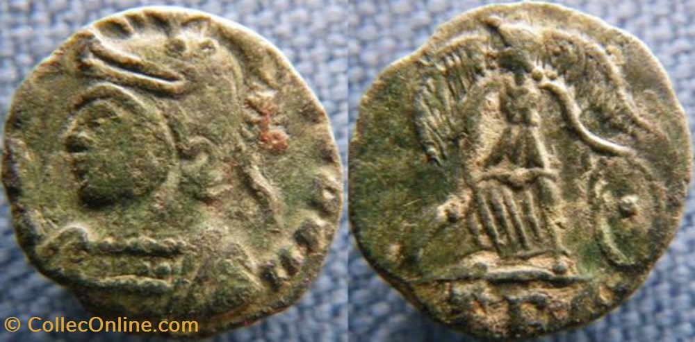 Constantinople Ae4 monnaies antiques romaines republicaines imperiales constantinople ae4