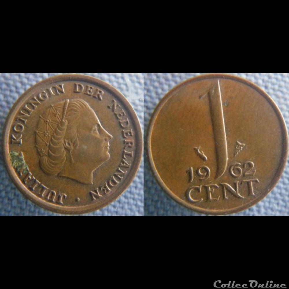 1 Cent 1962 monnaie monde pay ba 1 cent 1962
