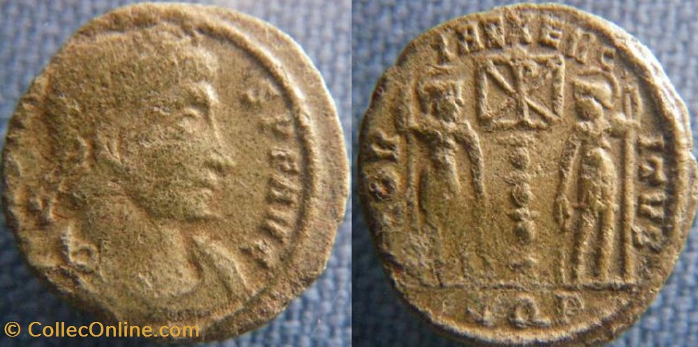 Constans Ae3/4 monnaies antiques romaines imperiales et republicaines constans ae3 4