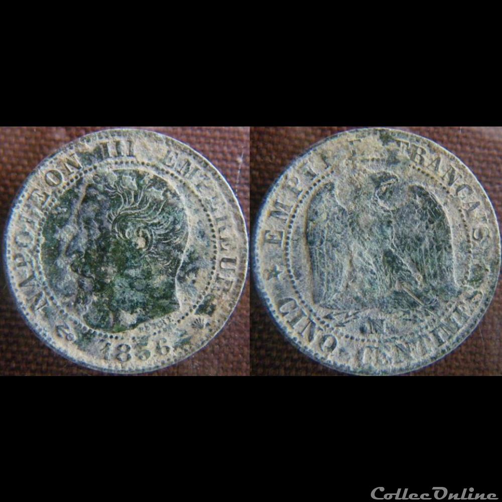 5 Centimes 1856 MA monnaie france moderne 5 centimes 1856 ma