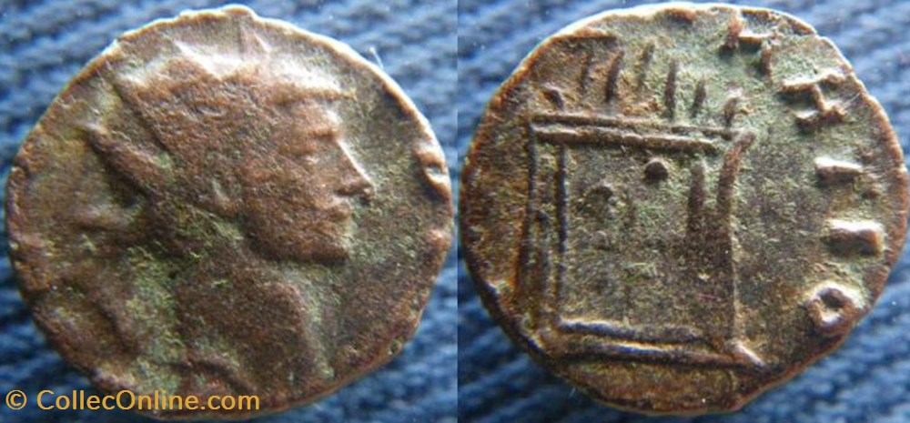 monnaies antiquite av jc ap romaines republicaines imperiales claude ii le gothique antoninien imitation