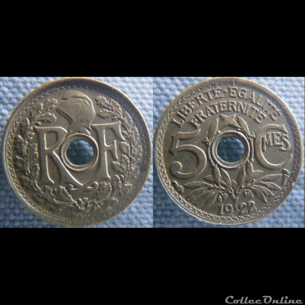 5 Centimes 1922 - Coins - World - France - Troisième République