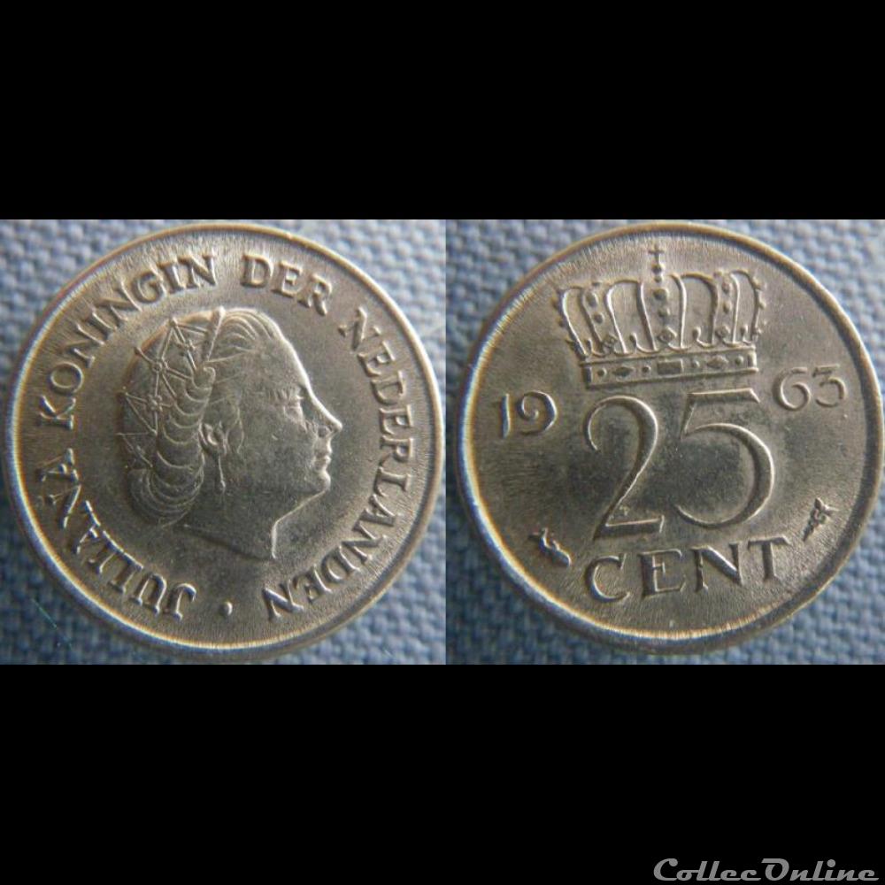 25 Cents 1963 monnaie monde pay ba 25 cents 1963
